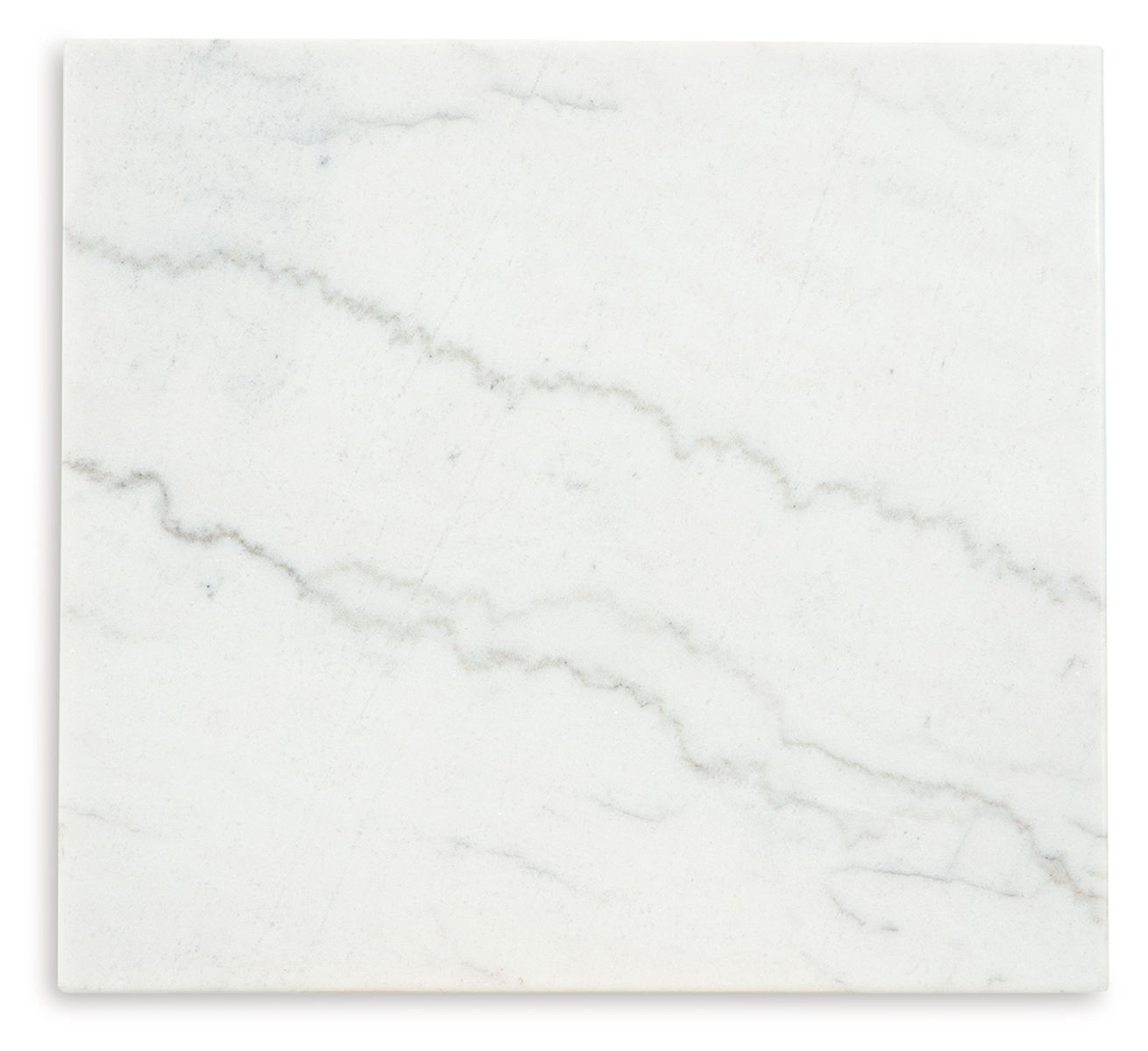 Burkhaus - Rectangular End Table - White / Dark Brown - Image 3