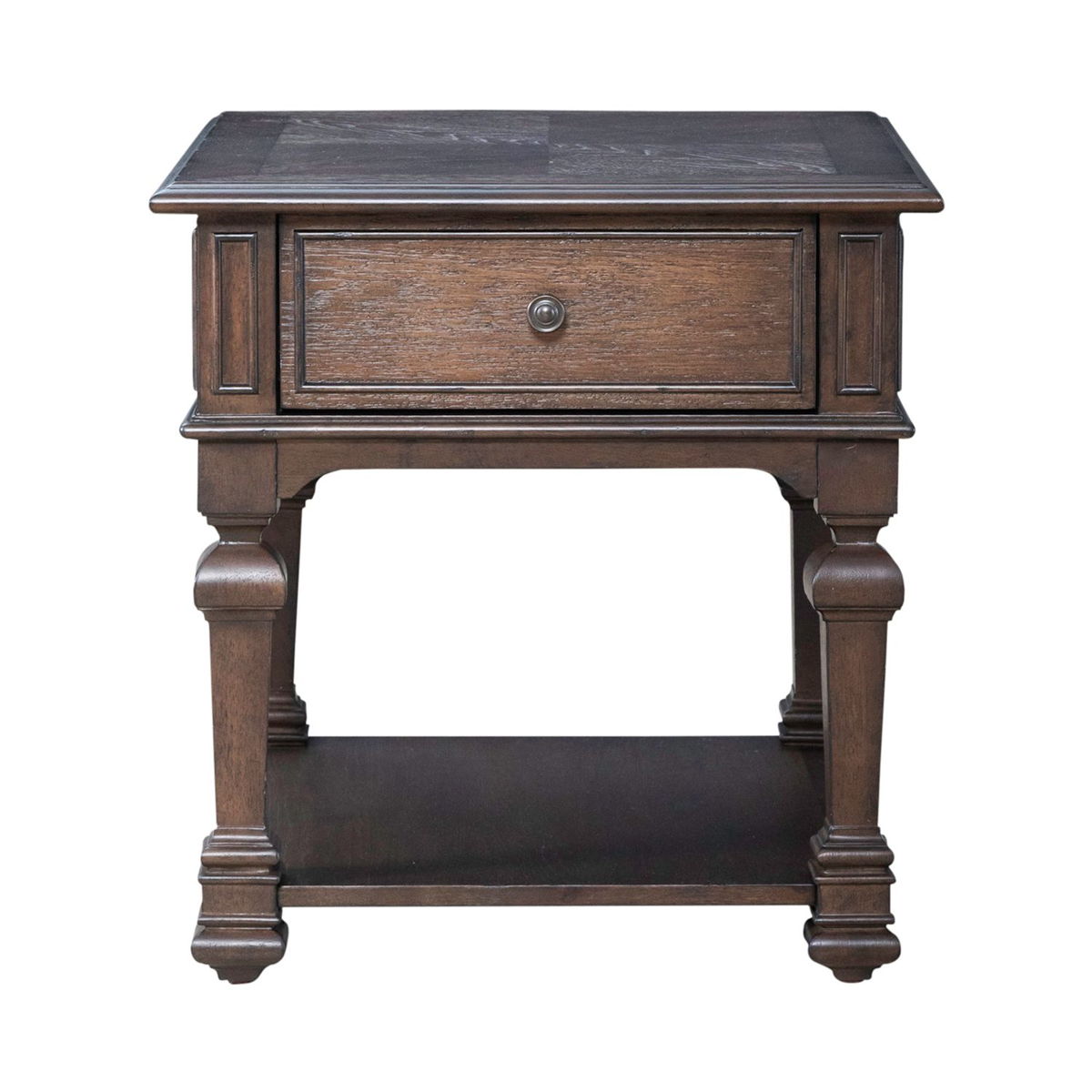 Provence Park - Drawer End Table - Chateau Brown - Image 6