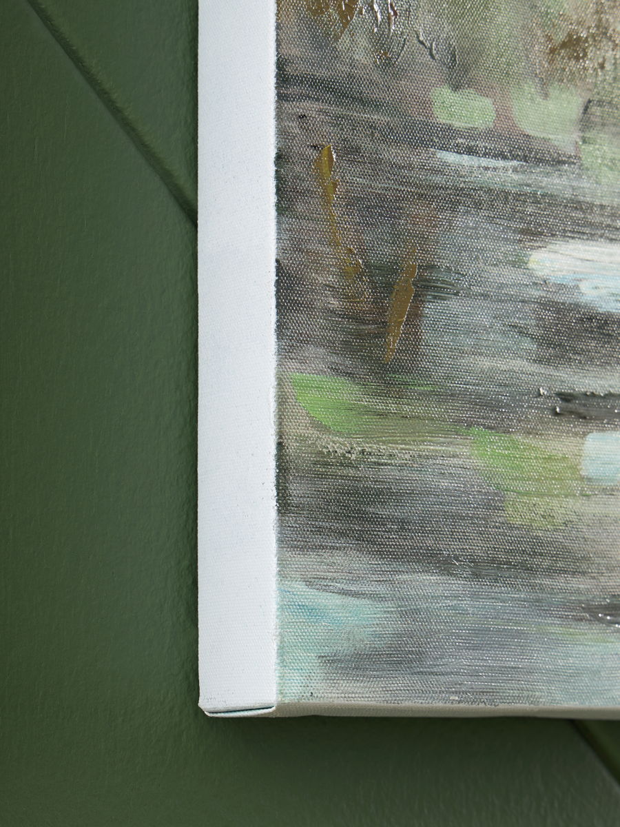 Evermaddick - Wall Art - Green / Gray / White - Image 5