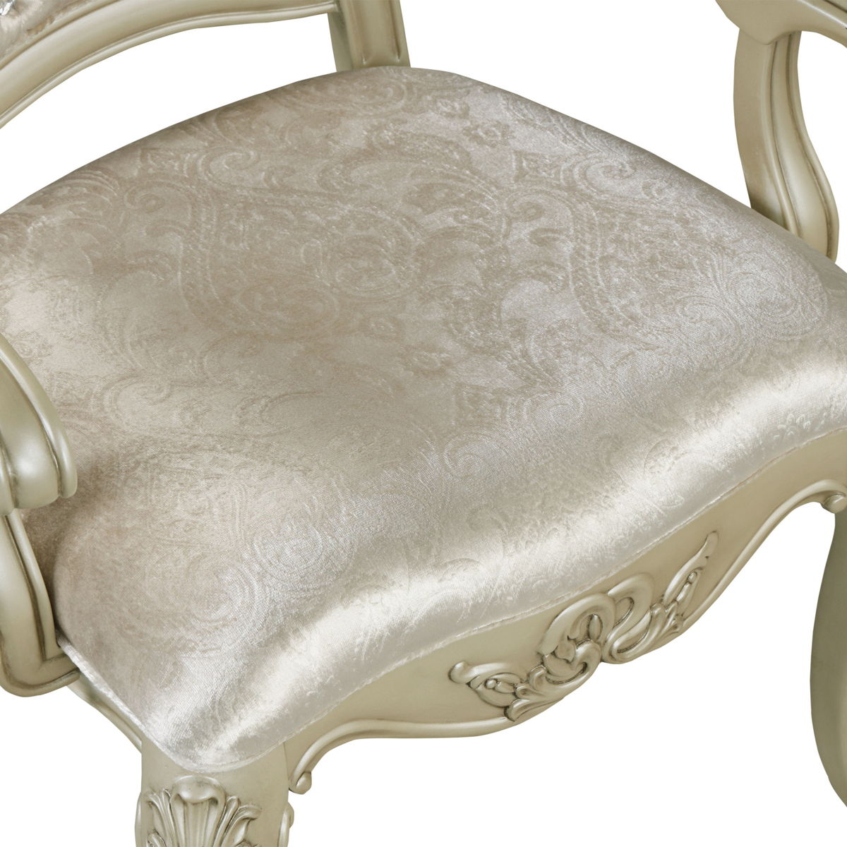 Monique - Arm Chair (Set of 2) - Champagne - Image 2