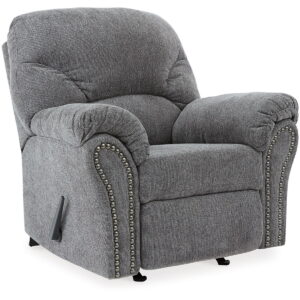 Allmaxx - Rocker Recliner - Pewter