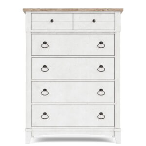 Maddox - 5 Drawer Chest - White