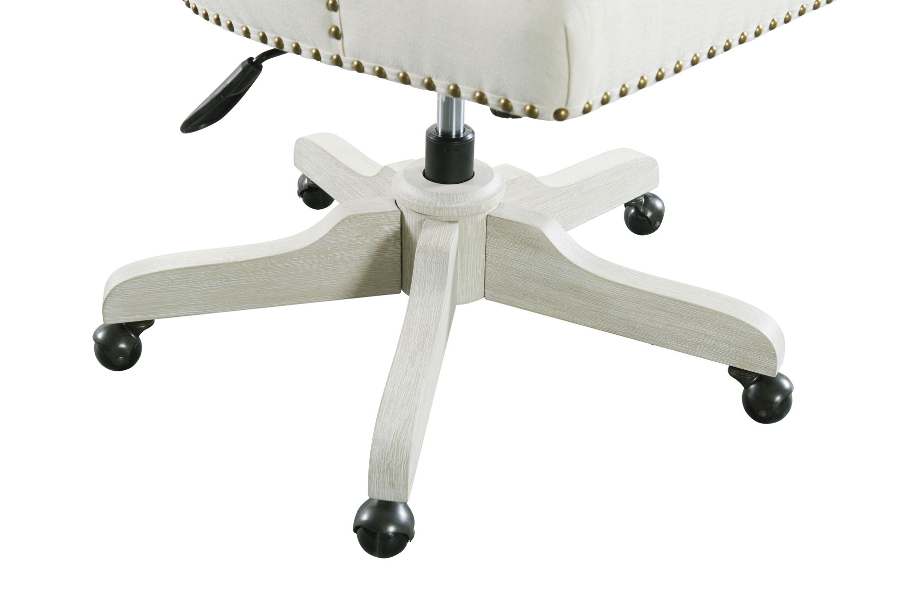 Maisie - Upholstered Desk Chair - Champagne - Image 3