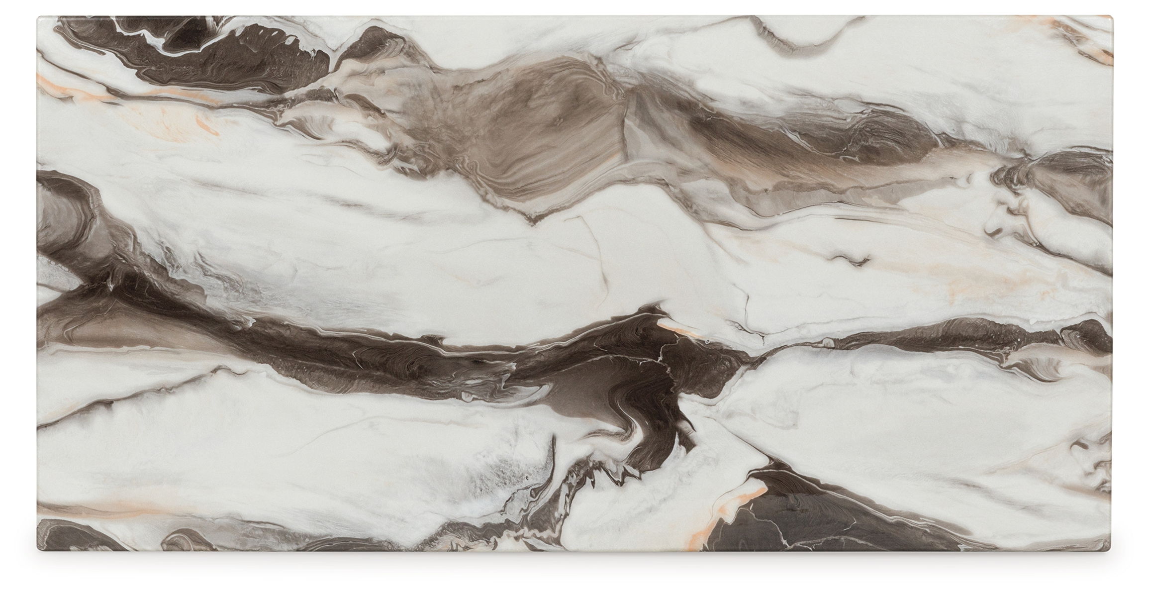 Cendill - Occasional Table Set (Set of 3) - Dark Brown / White / Black - Image 8