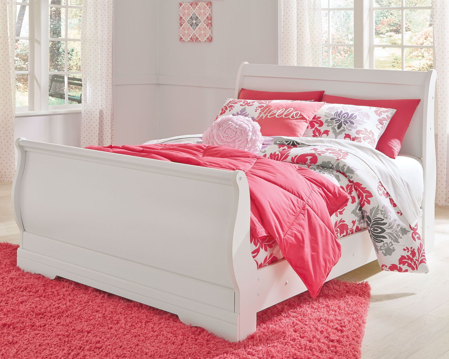 Anarasia - Sleigh Bed Set - Image 10