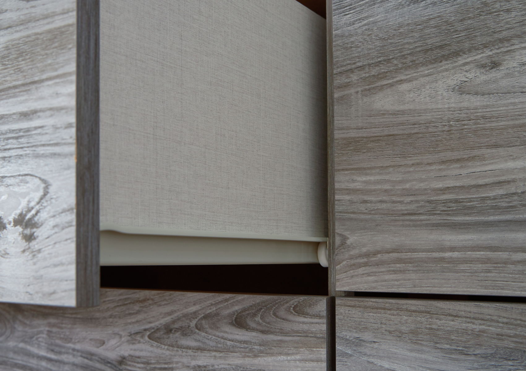 Bronyan - Two Drawer Night Stand - Dark Gray - Image 3