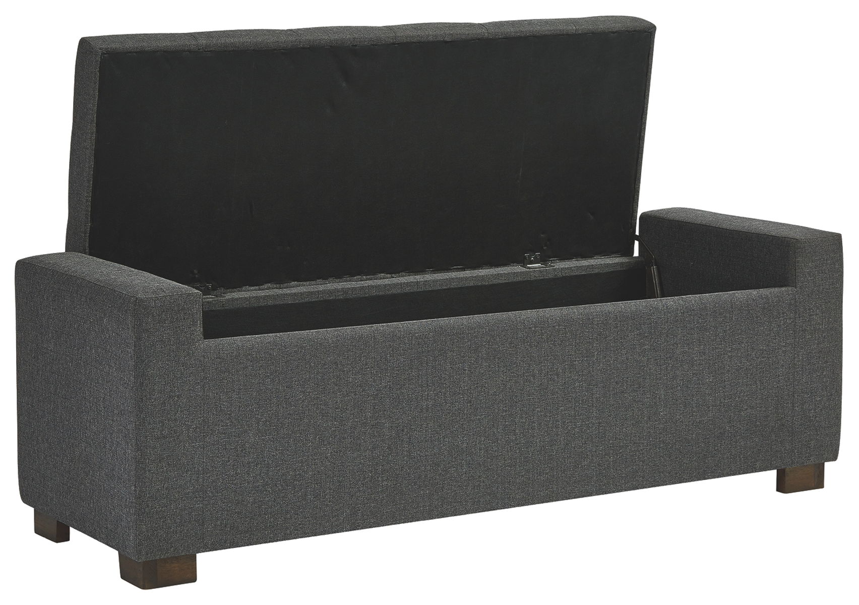 Cortwell - Storage Bench - Gray - Image 8