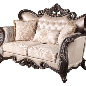 Constantine - Loveseat (KD) - Red / Cherry