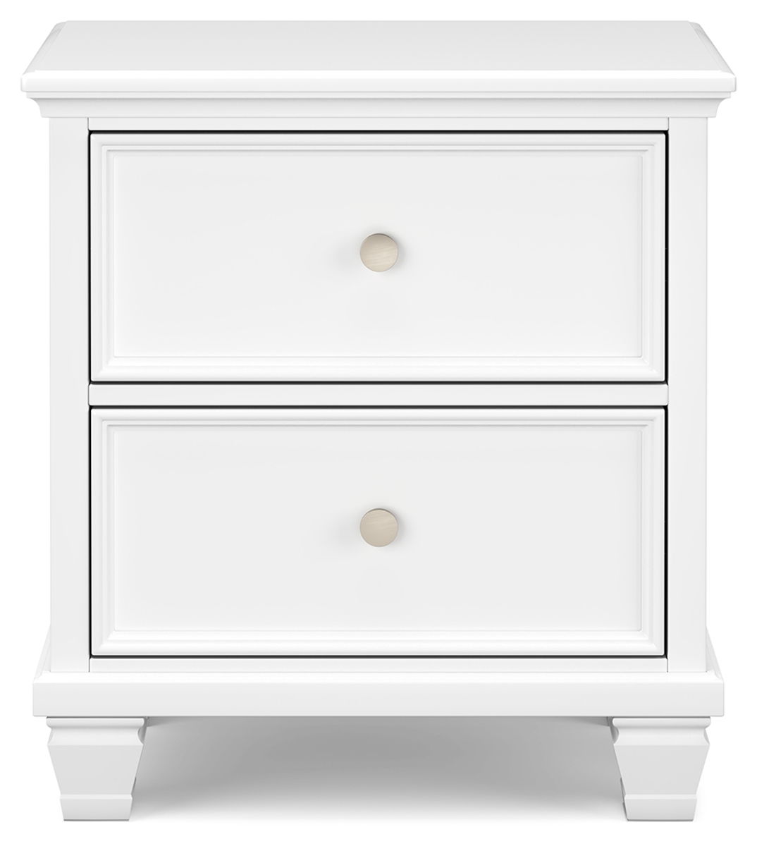 Fortman - Two Drawer Night Stand - White - Image 11