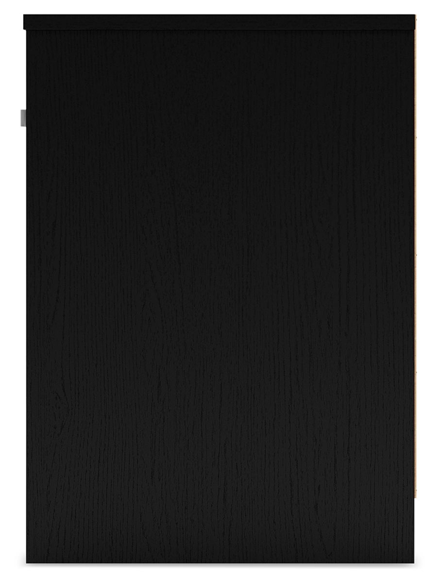 Finch - One Drawer Night Stand - 23" Height - Black - Image 9