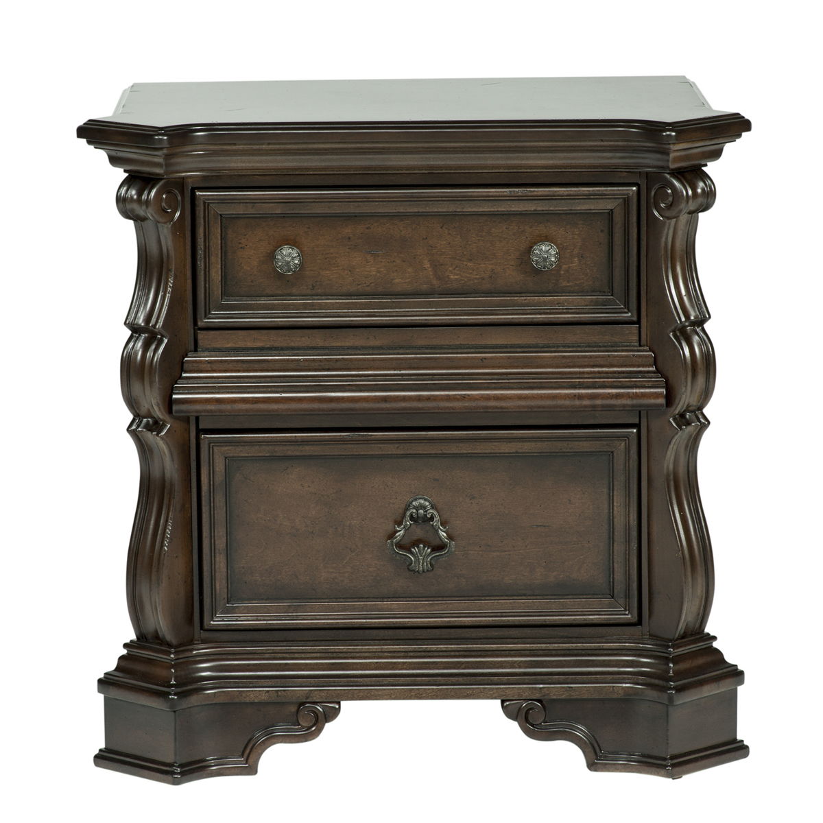 Arbor Place - Nightstand - Brownstone