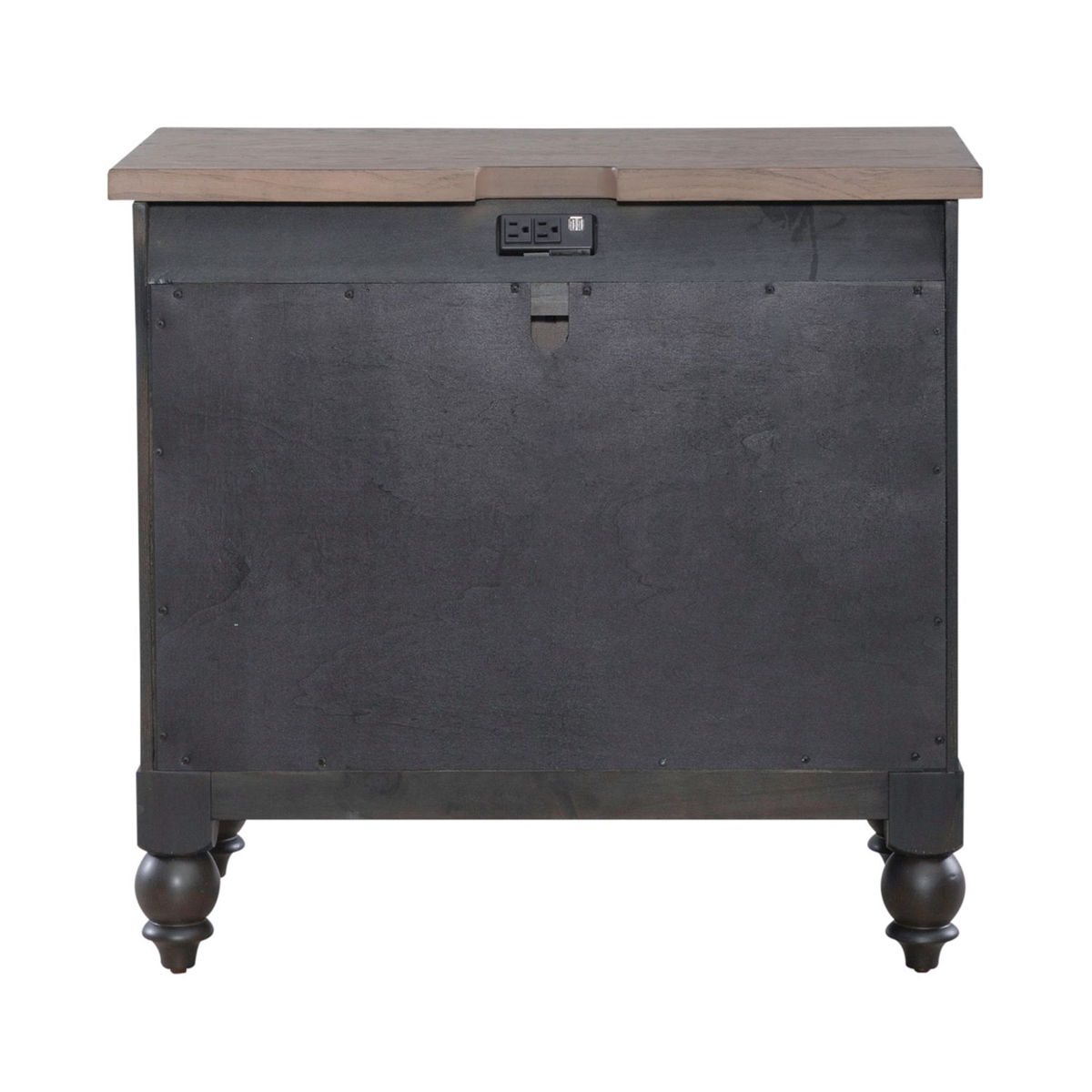 Americana Farmhouse - Bedside Chest With Charging Station - Image 7