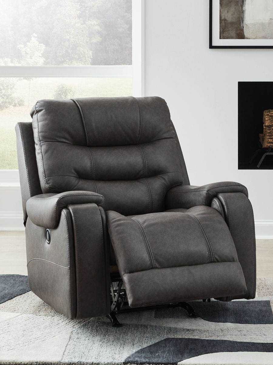 Femley - Rocker Recliner - Smoke - Image 6
