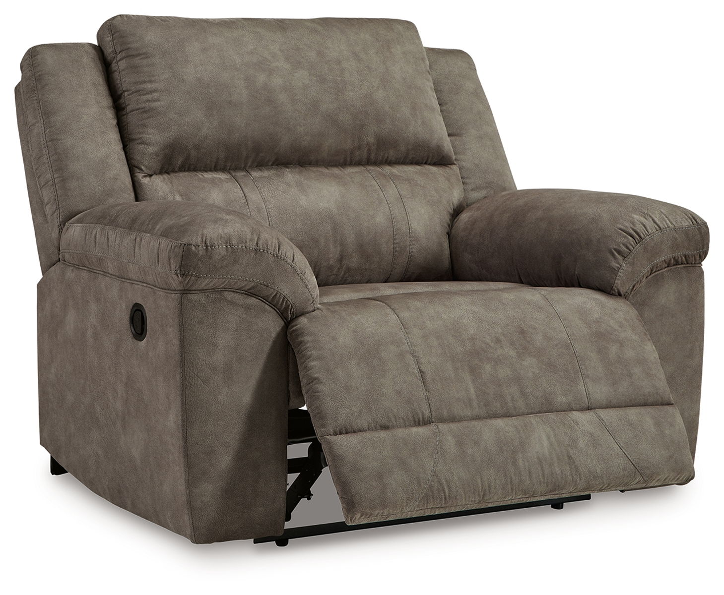 Laresview - Zero Wall Wide Seat Recliner - Fossil - Image 8