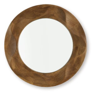 Aajon - Accent Mirror - Brown