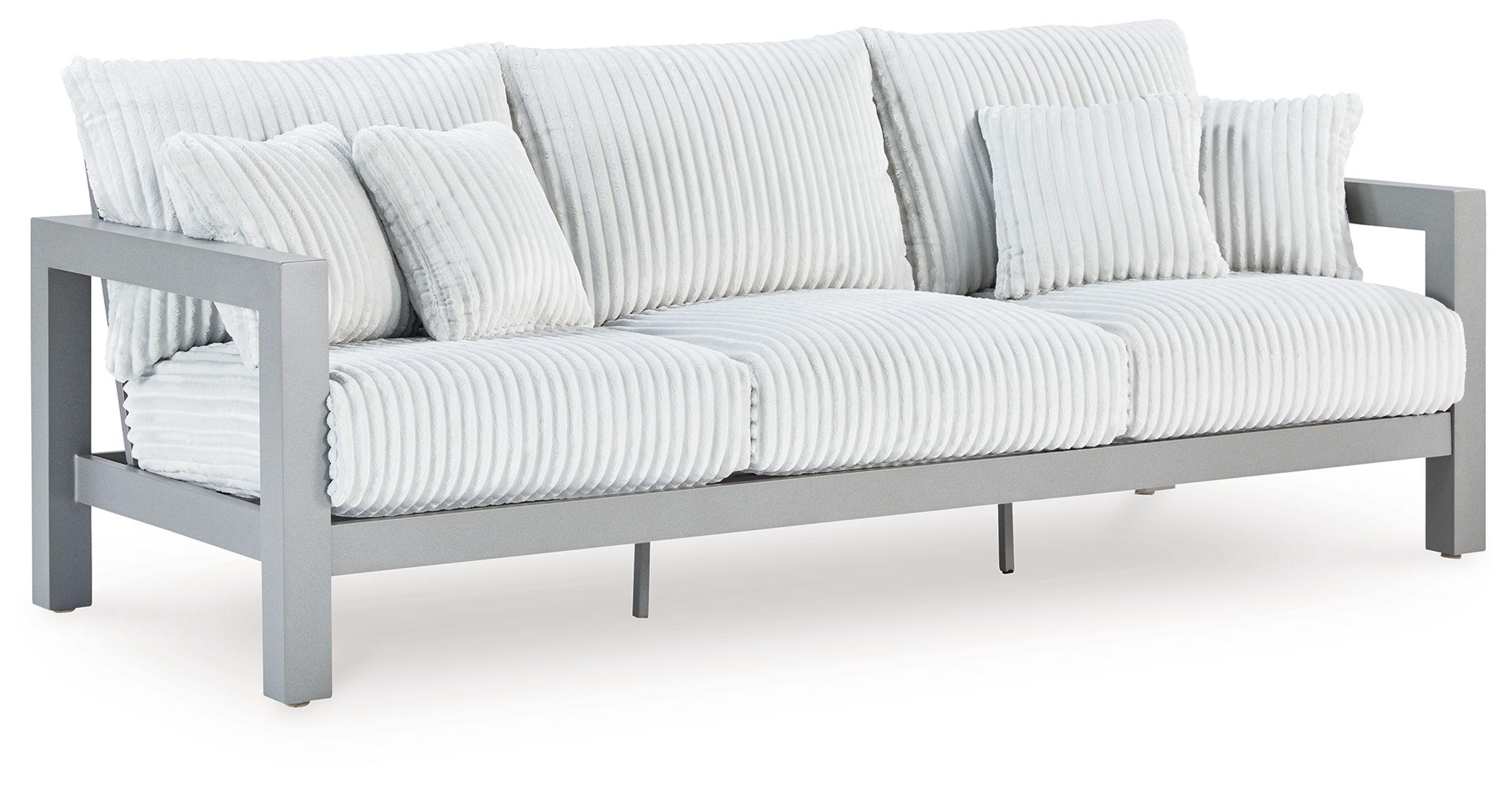 Hurley Park - Sofa With Cushion - Gray - Image 2