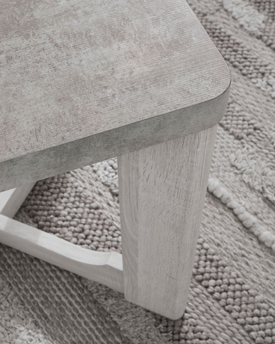 Garnilly - Occasional Table Set (Set of 3) - Whitewash - Image 4