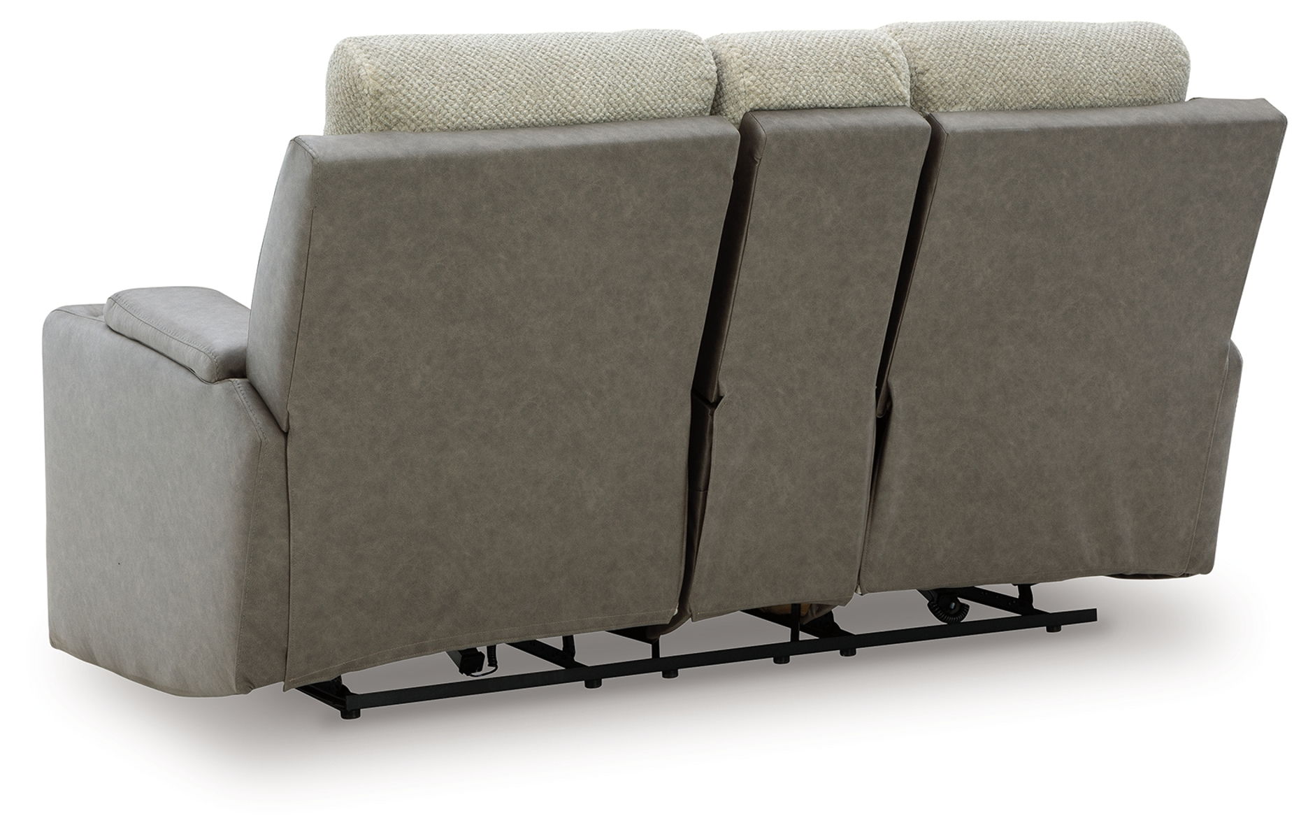 WhipLash - Power Reclining Loveseat With Console / Adj Headrest - Sisal - Image 7