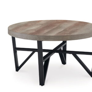 Deanlee - Occasional Table Set (Set of 3) - Grayish Brown / Black