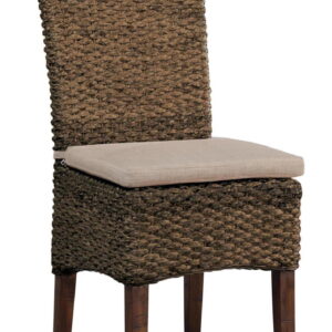 Mix-N-Match Chairs - Woven Side Upholstered Chair (Set of 2) - Hazelnut