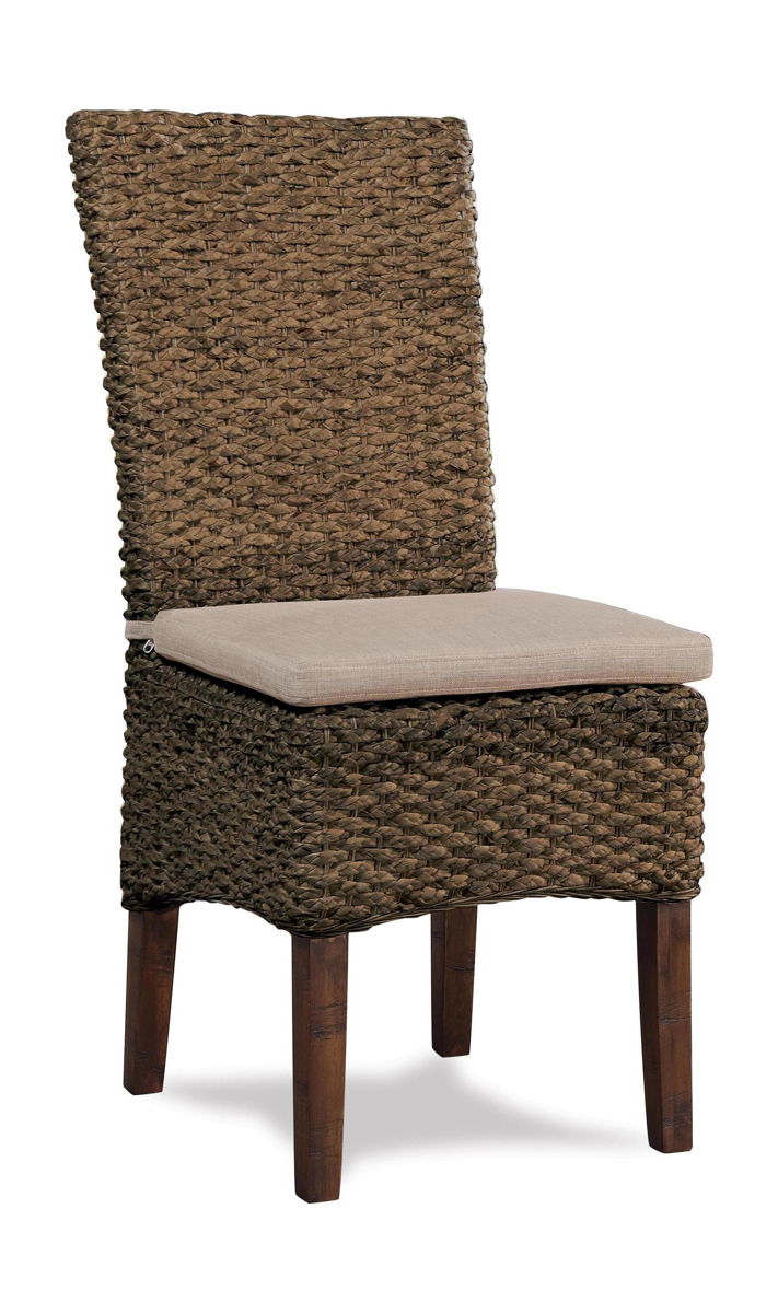 Mix-N-Match Chairs - Woven Side Upholstered Chair (Set of 2) - Hazelnut