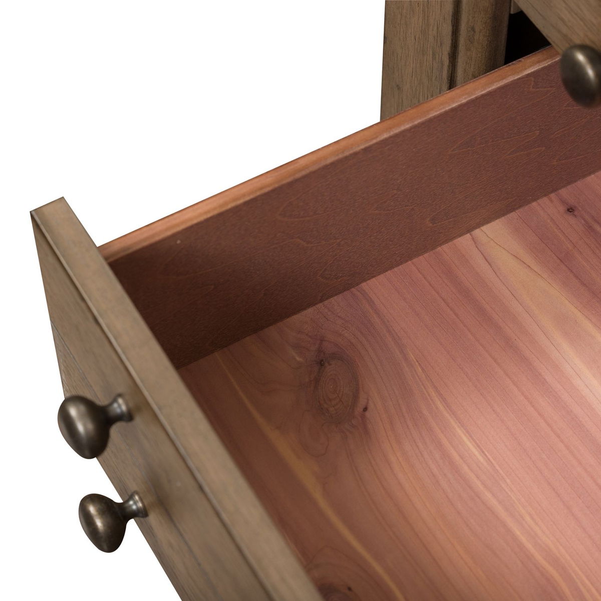 Americana Farmhouse - Bedside Chest With Charging Station - Image 9