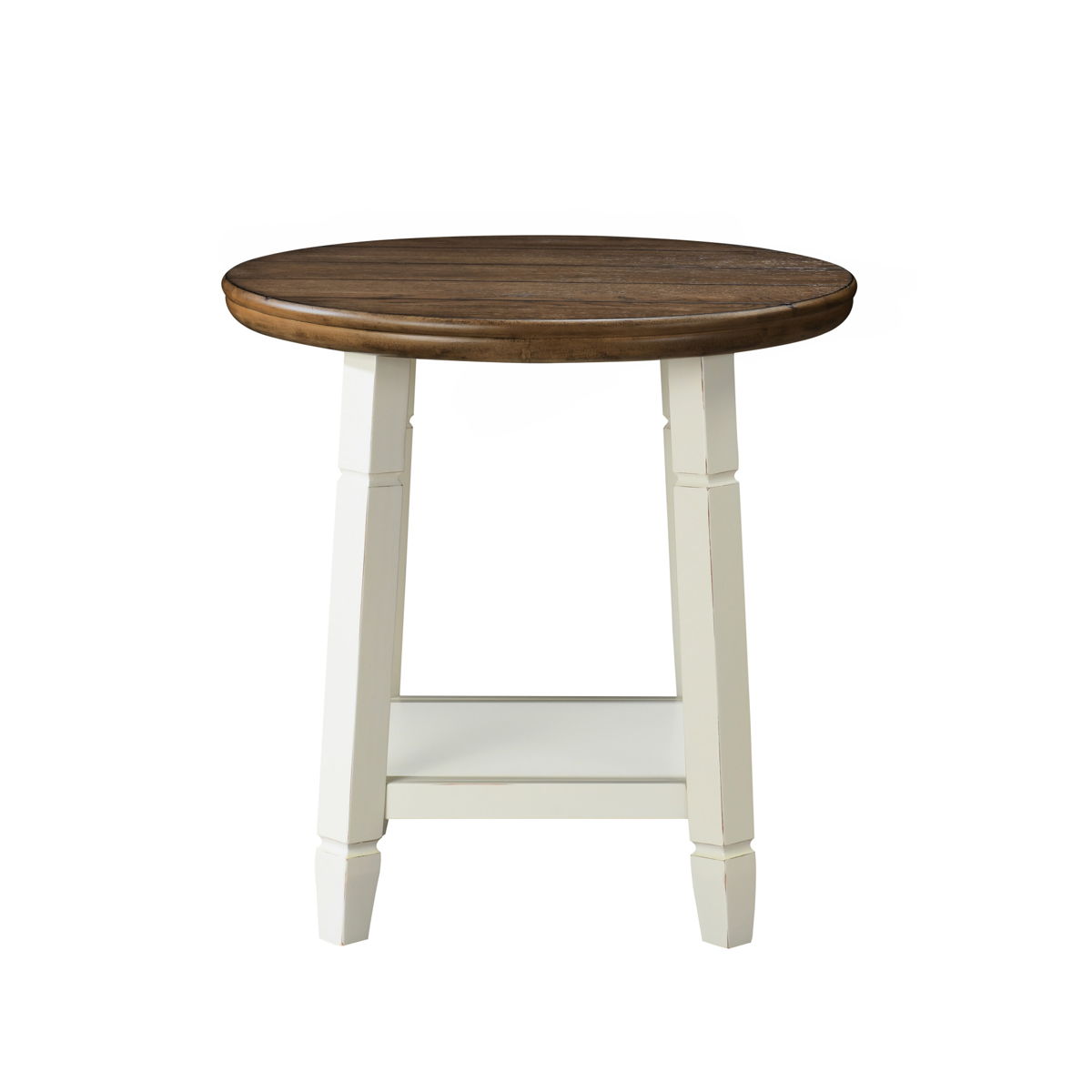 Flaherty - 3 Piece Occasional Set (1 Coffee & 2 End Tables) - Brown / White - Image 6