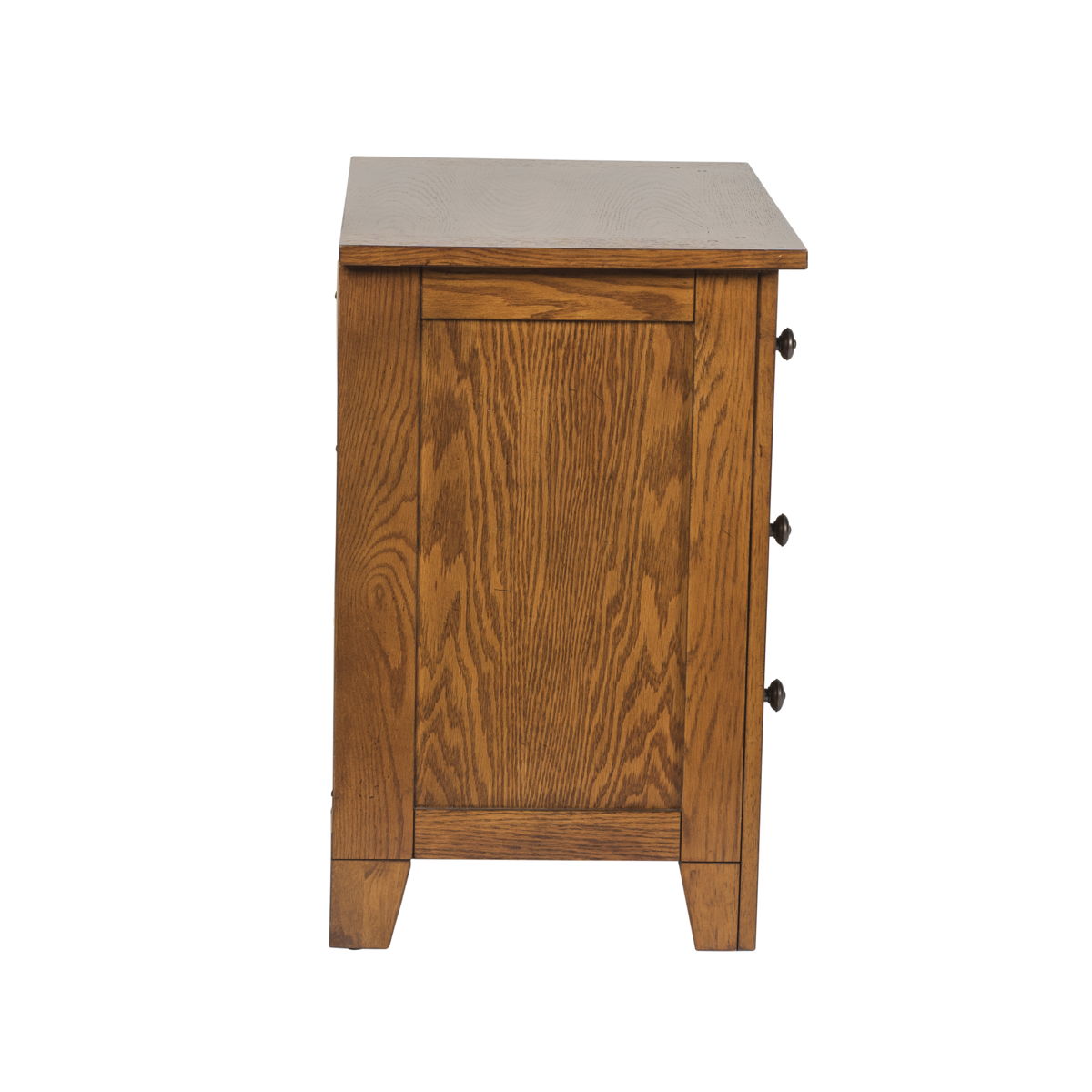 Grandpas Cabin - Nightstand - Aged Oak - Image 6
