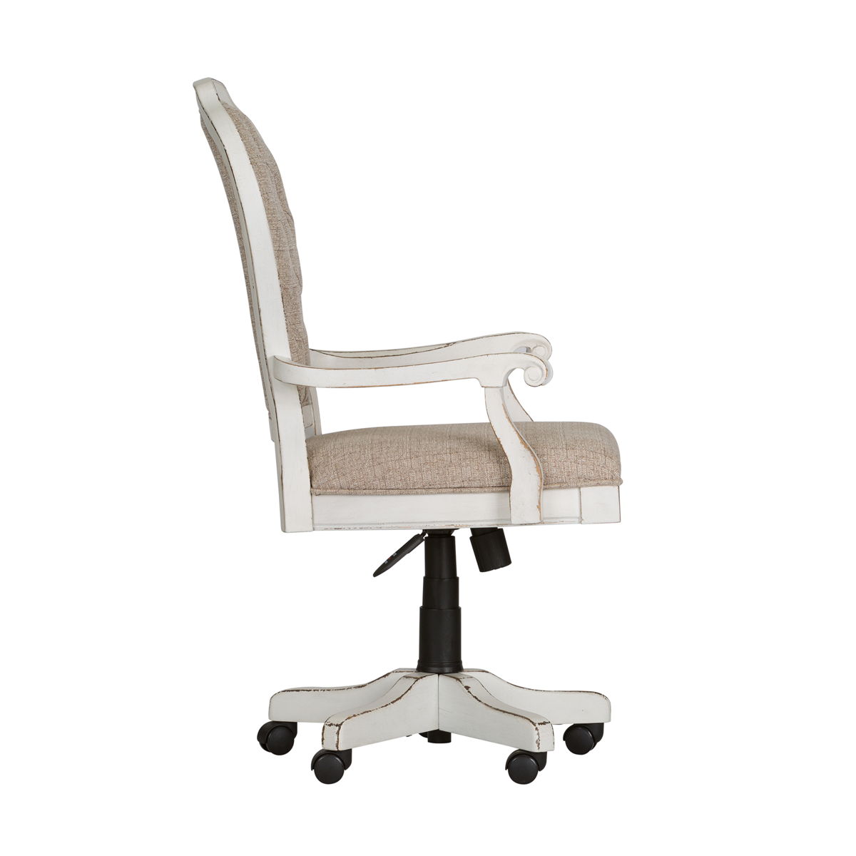 Magnolia Manor - Jr Executive Desk Chair - Antique White - Image 2