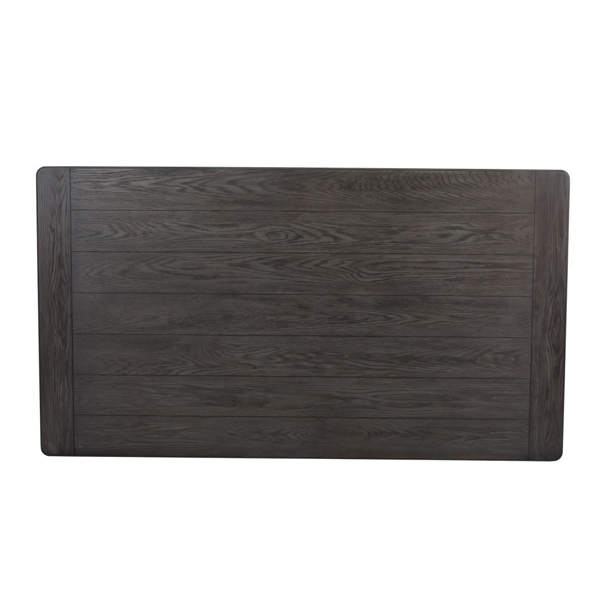 Allyson Park - Rectangular Leg Table - Dark Brown - Image 9