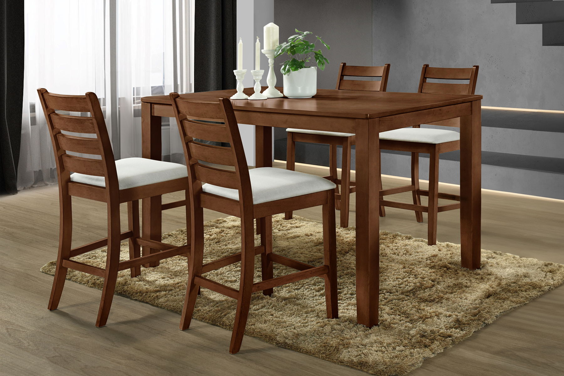 Pascal - Counter Dining Table Set - Image 4