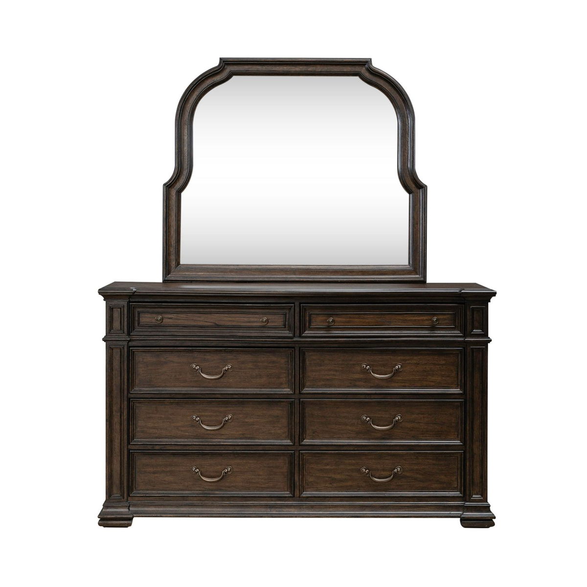 Provence Park - Dresser & Mirror - Chateau Brown - Image 3