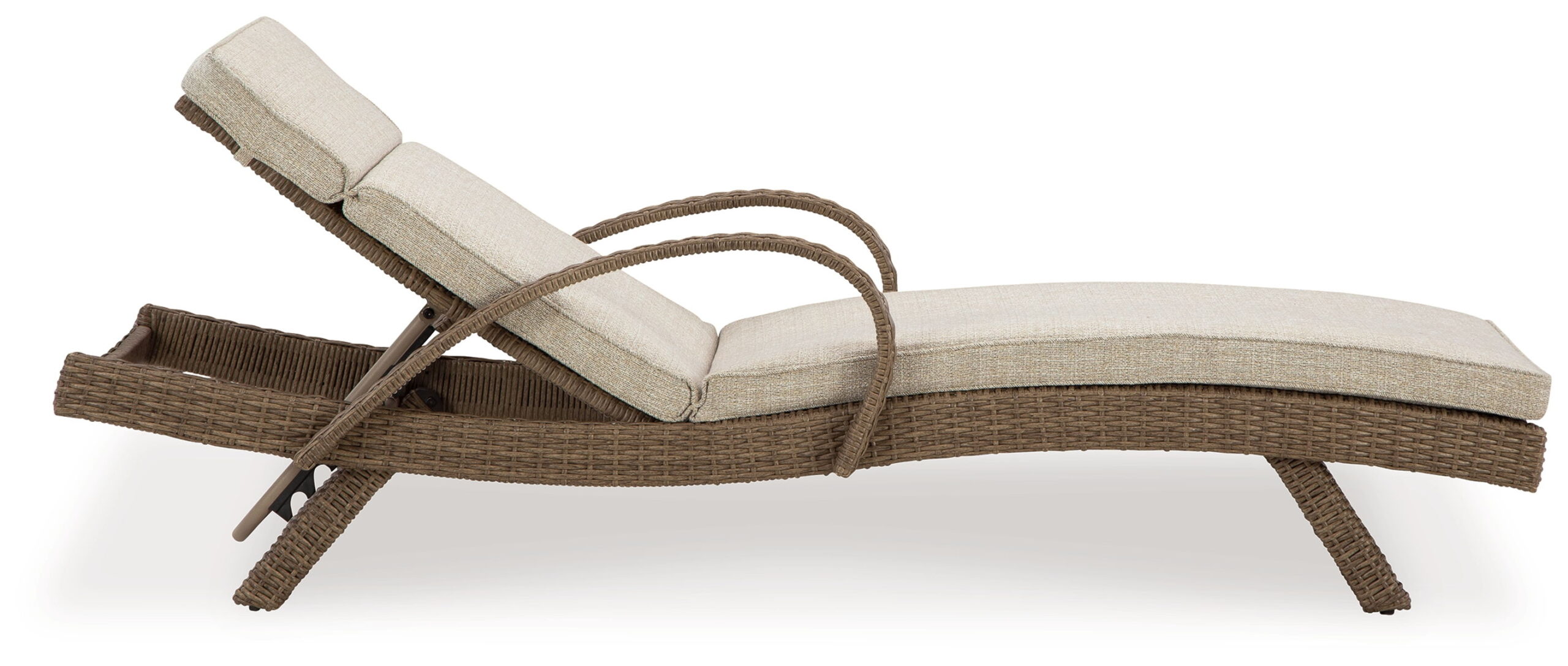 Beachcroft - Chaise Lounge With Cushion - Beige - Image 10