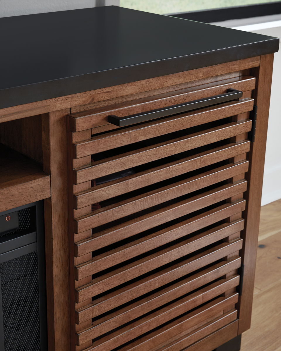 Kallari - TV Stand With Fireplace Option - Image 8