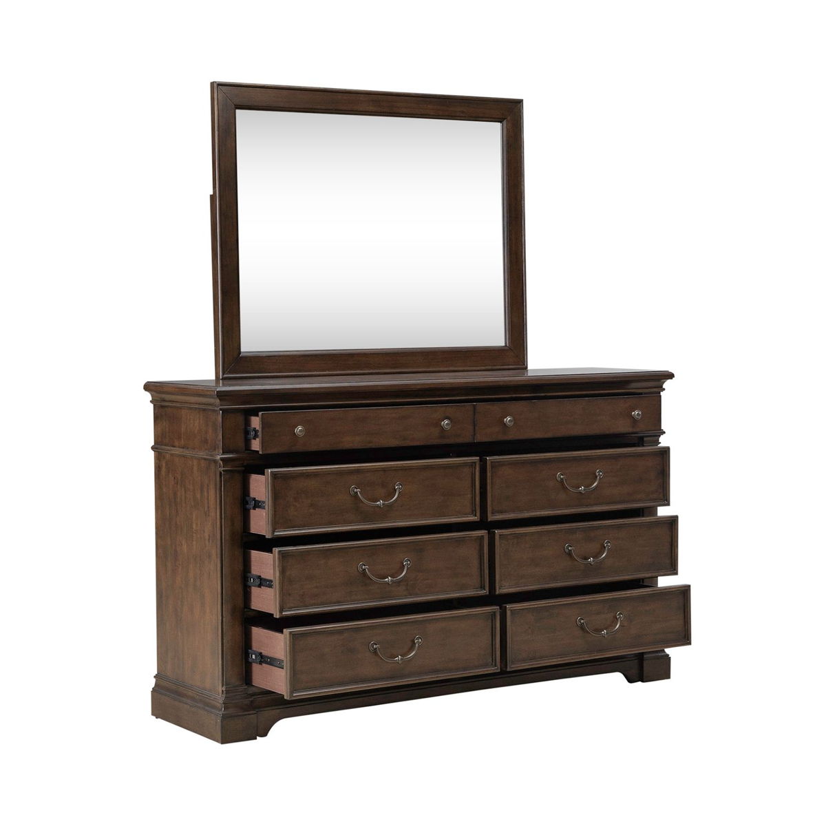 Arden Road - Dresser & Mirror - Satin Cherry - Image 6