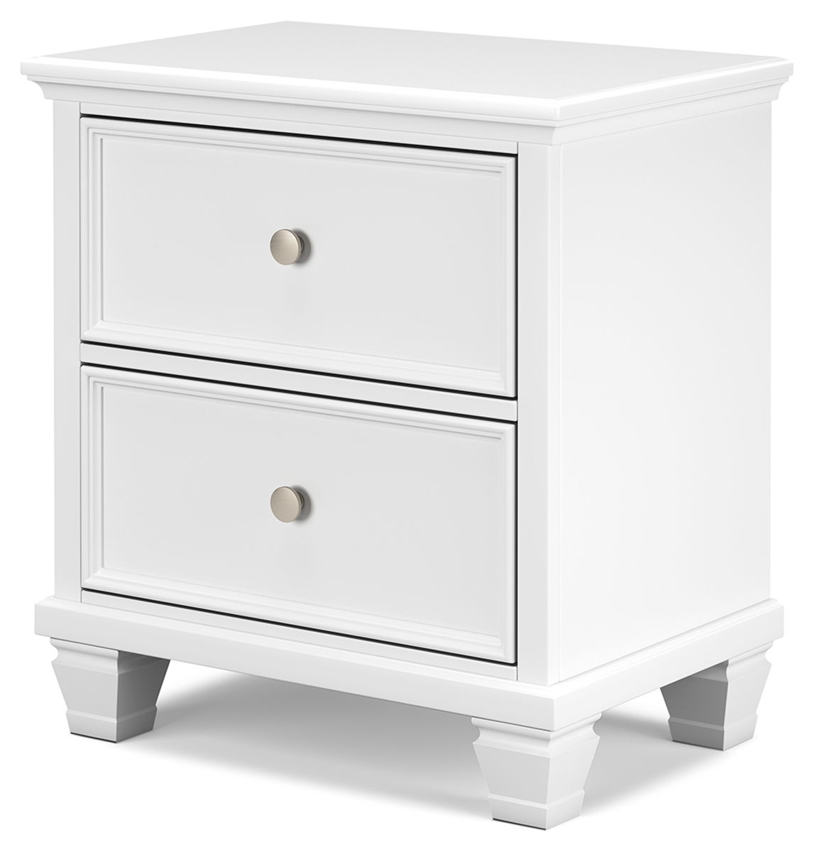 Fortman - Two Drawer Night Stand - White - Image 5