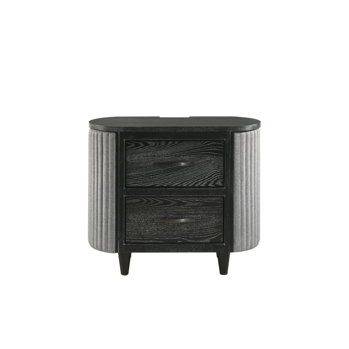 Skyline - 2 Drawer Nightstand - Onyx - Image 7