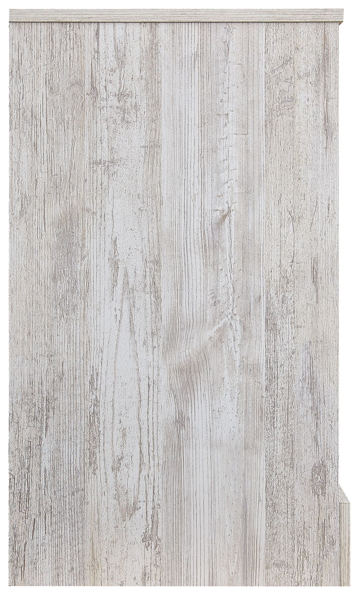 Paxberry - Six Drawer Dresser - Vinyl-Wrapped - Whitewash - Image 4