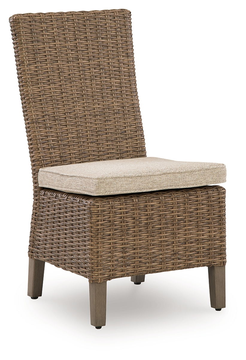 Laguna Heights - Side Chair With Cushion (Set of 2) - Beige - Image 2