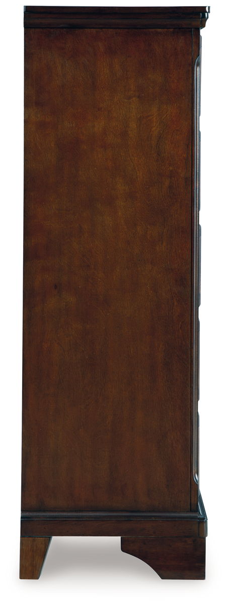 Trellington - Five Drawer Chest - Brown - Image 6