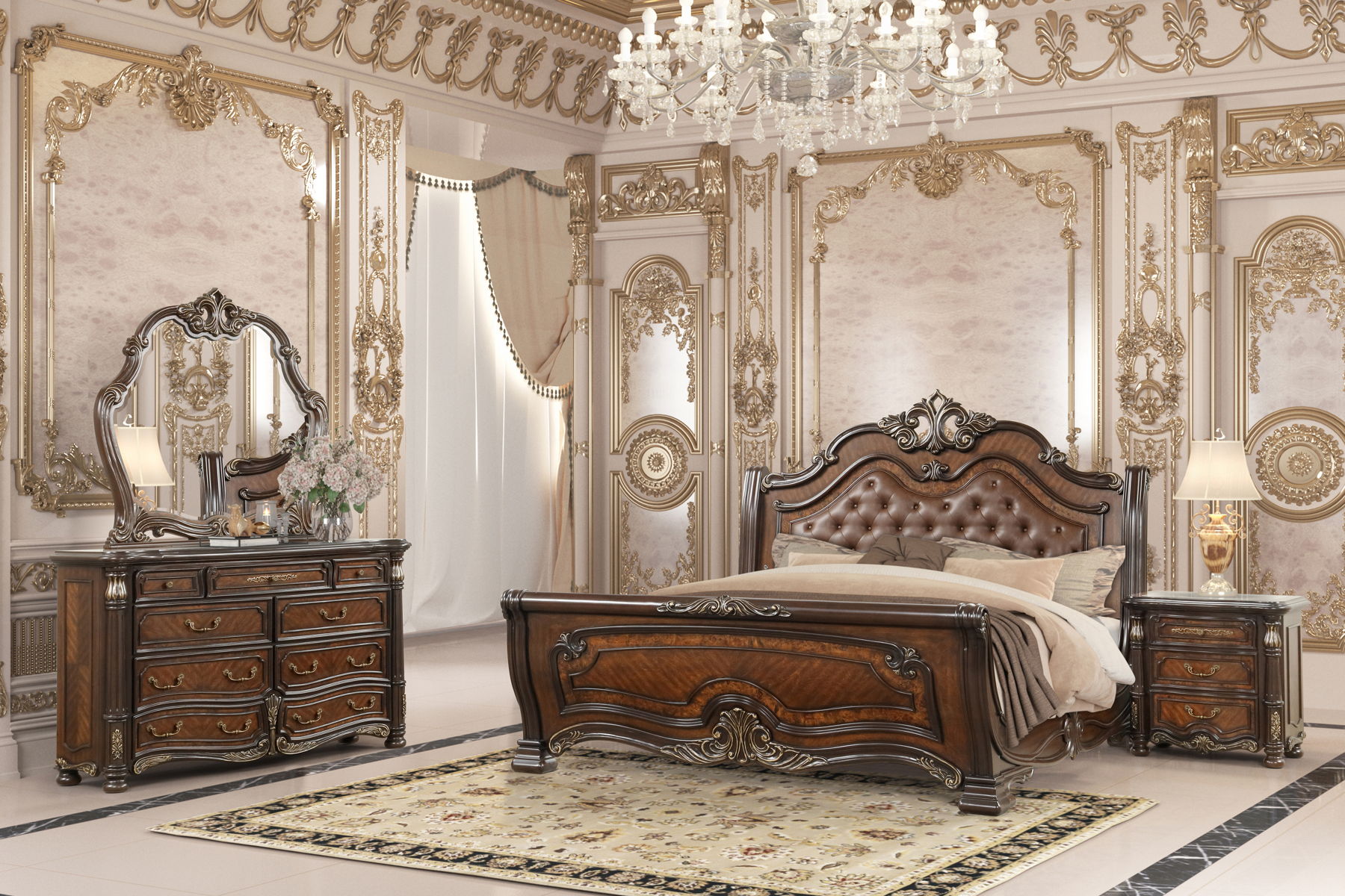 Bella Notte - Upholstered Bedroom Set - Image 12