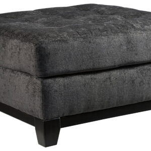 Reidshire - Oversized Accent Ottoman - Steel