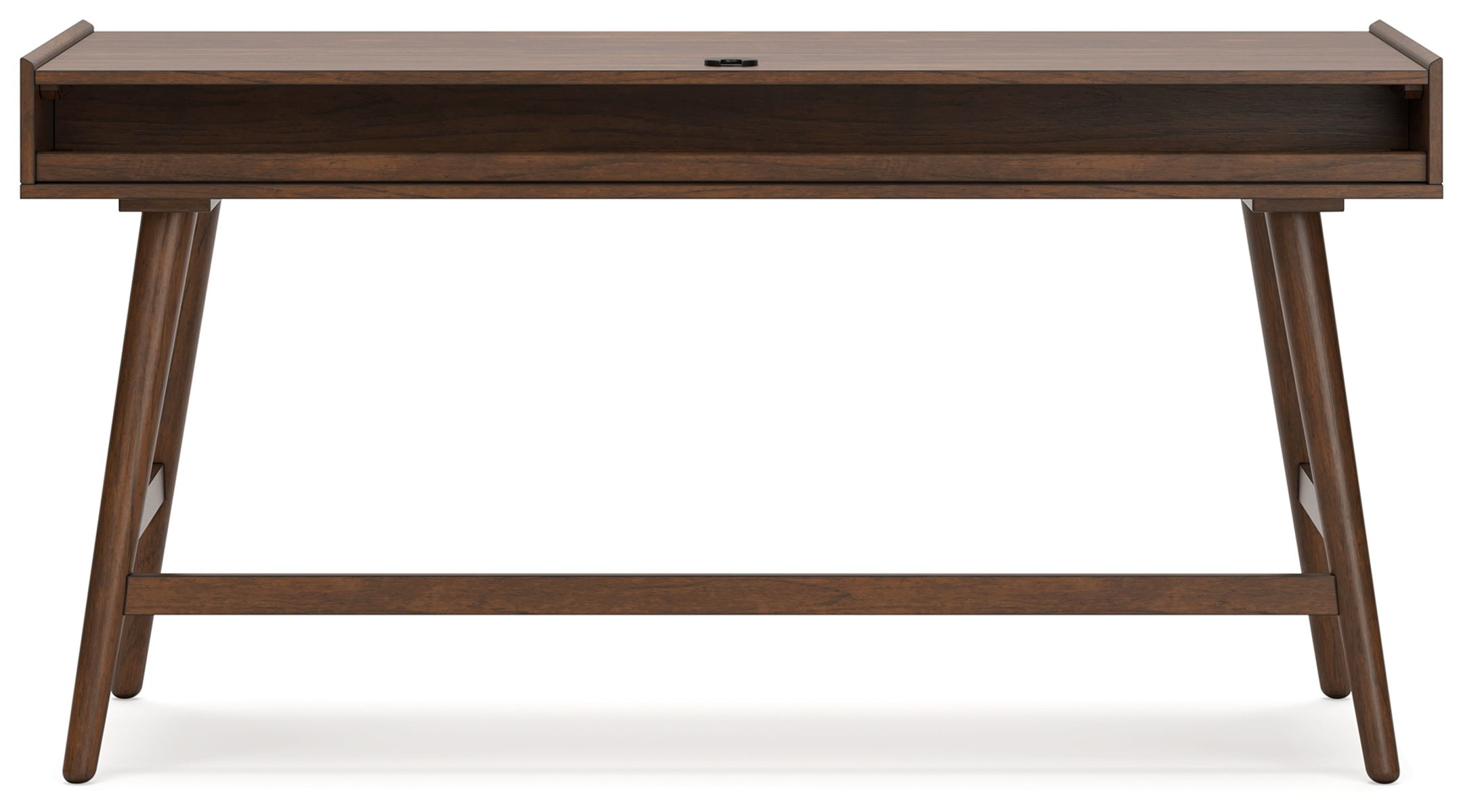 Lyncott - Home Office Desk - Brown - Image 4