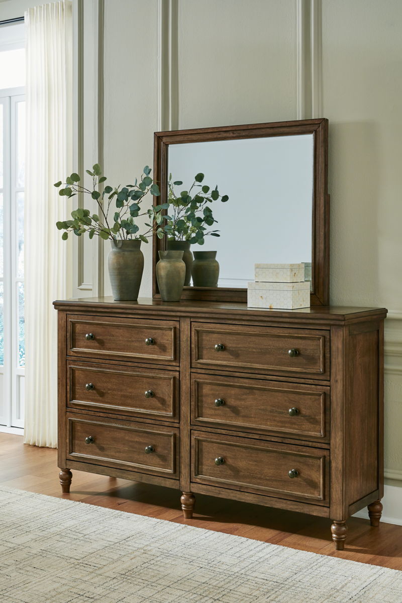 Sturlayne - Dresser And Mirror - Brown - Image 2