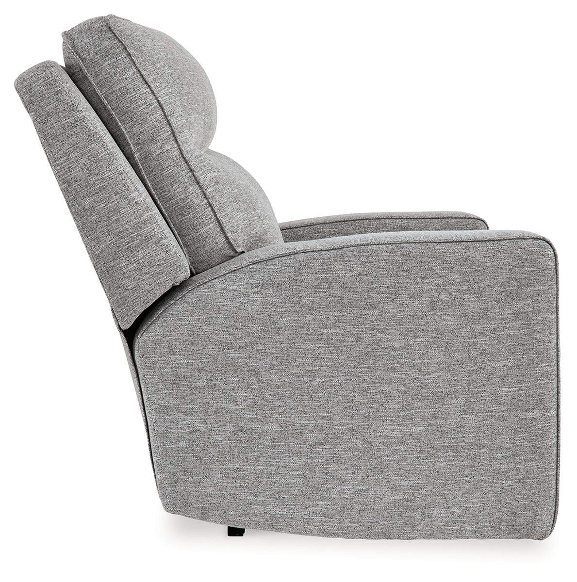 Biscoe - Power Recliner /Adj Headrest - Pewter - Image 3