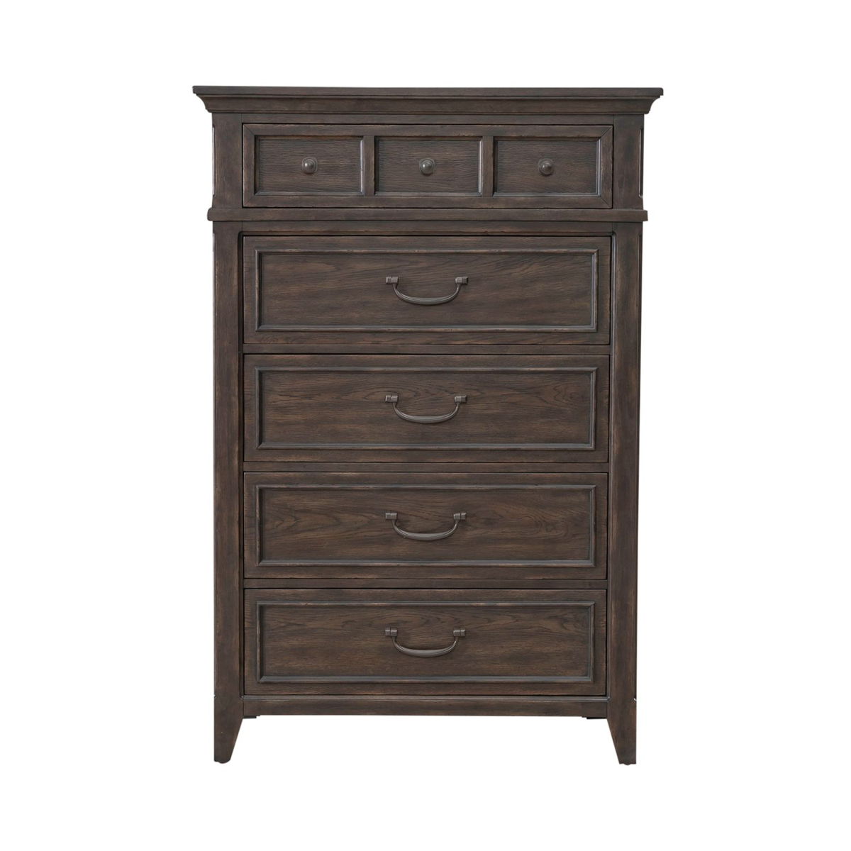 Paradise Valley - 5 Drawer Chest - Saddle Brown - Image 4