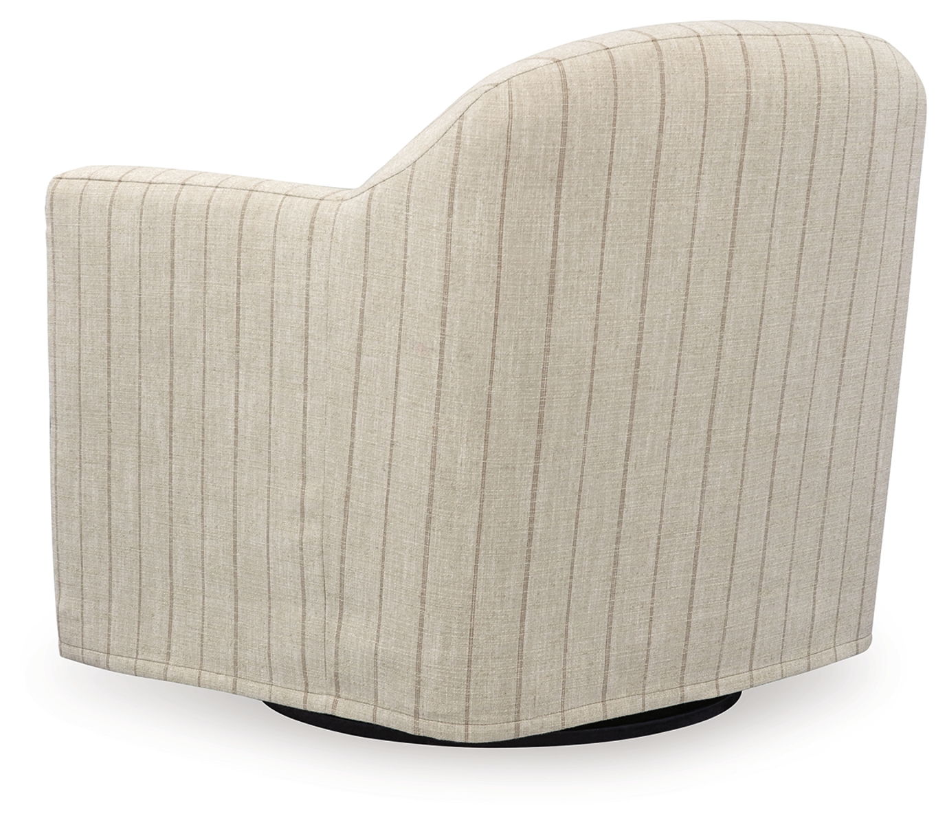 Valwick - Swivel Accent Chair - Cream / Brown - Image 3