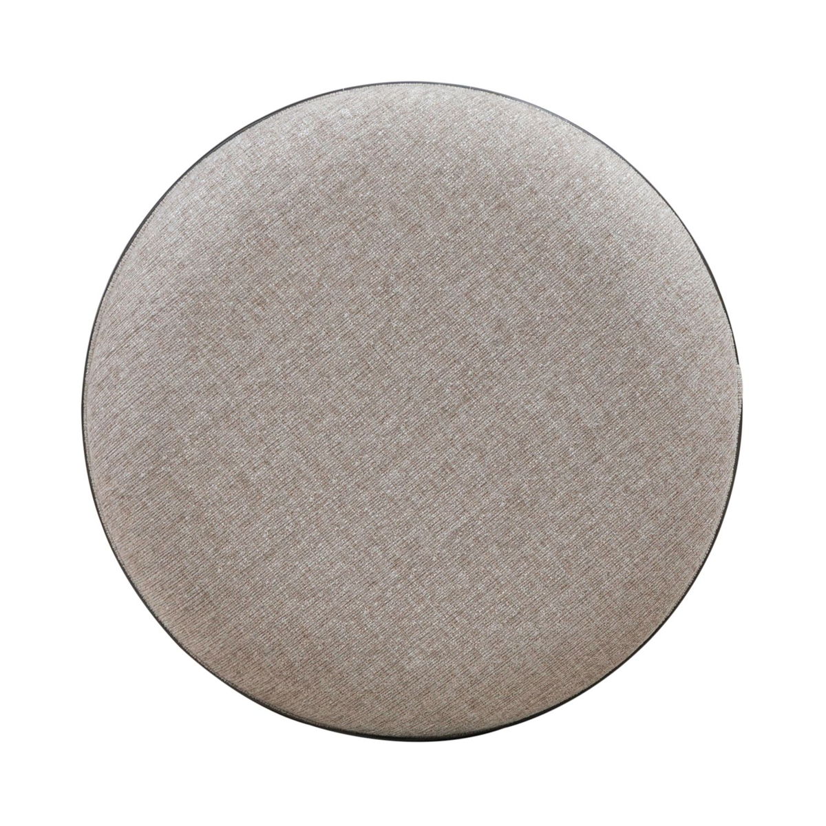 Lennox Hill - Upholstered Swivel Console Stool - Dark Brown - Image 6