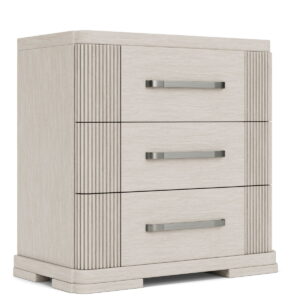 Alexis - 3-Drawer Nightstand - Latte Essence