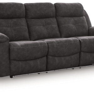 Brysonview - Reclining Sofa - Charcoal